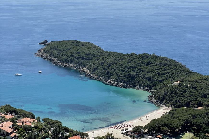 La spiaggia di Fetovaia