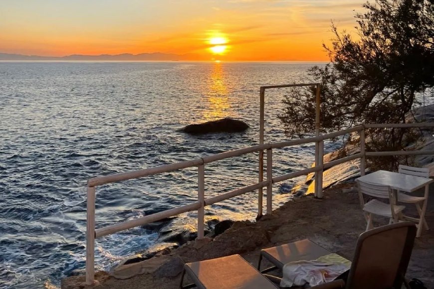 Un tramonto all'isola d'Elba